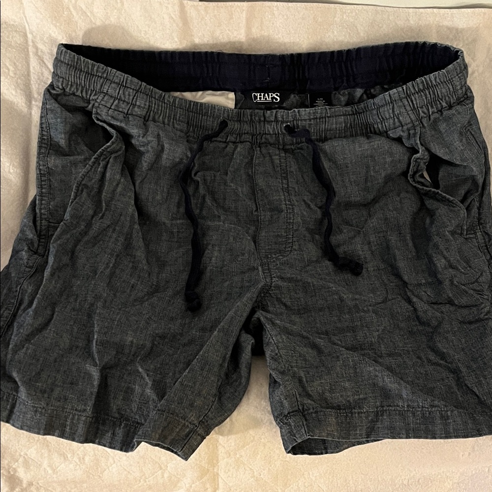 Chaps Men's Dark Gray Athletic Shorts
